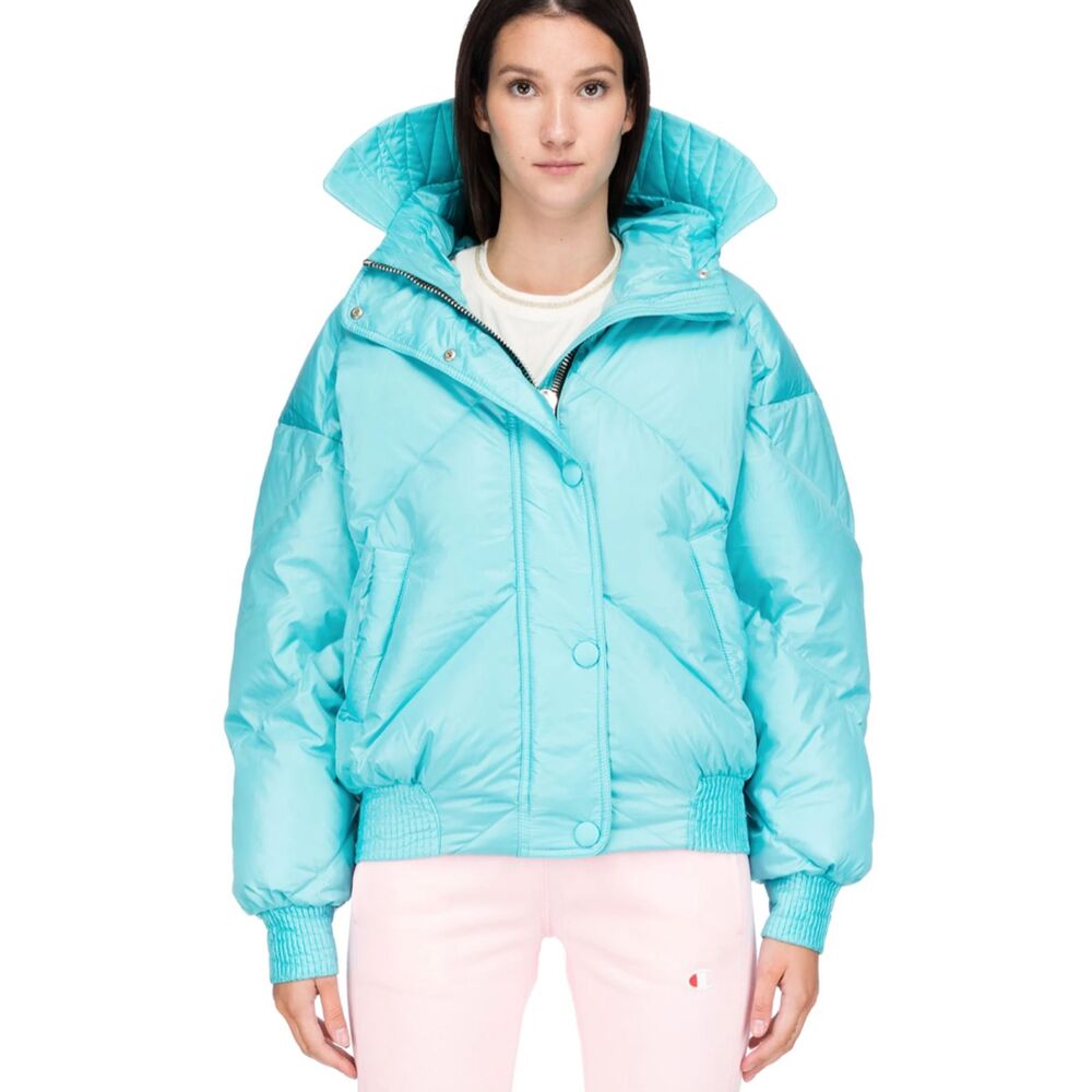 IENKI IENKI Dunlope Puffer Jacket Sky‎ Blue Sz Medium